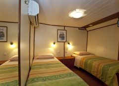 Barco de categoria standard – cabine dupla