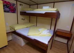 Barco de categoria estandar – cabine tripla
